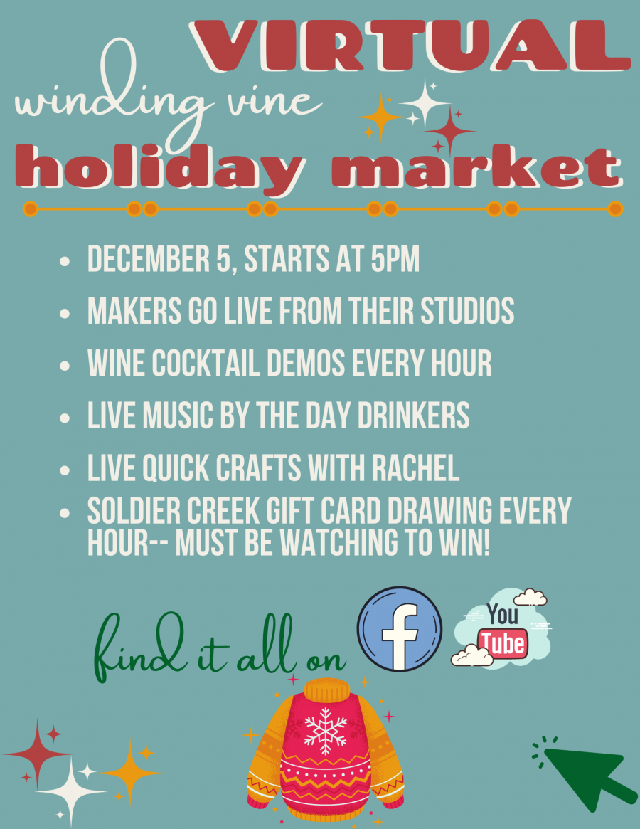 {Virtual} Winding Vine Holiday Market
